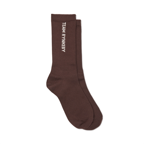 Socks, Red Brown